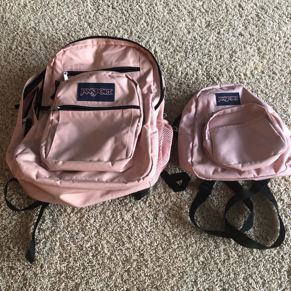 Jansport Big Student Backpack & Mini Backpack